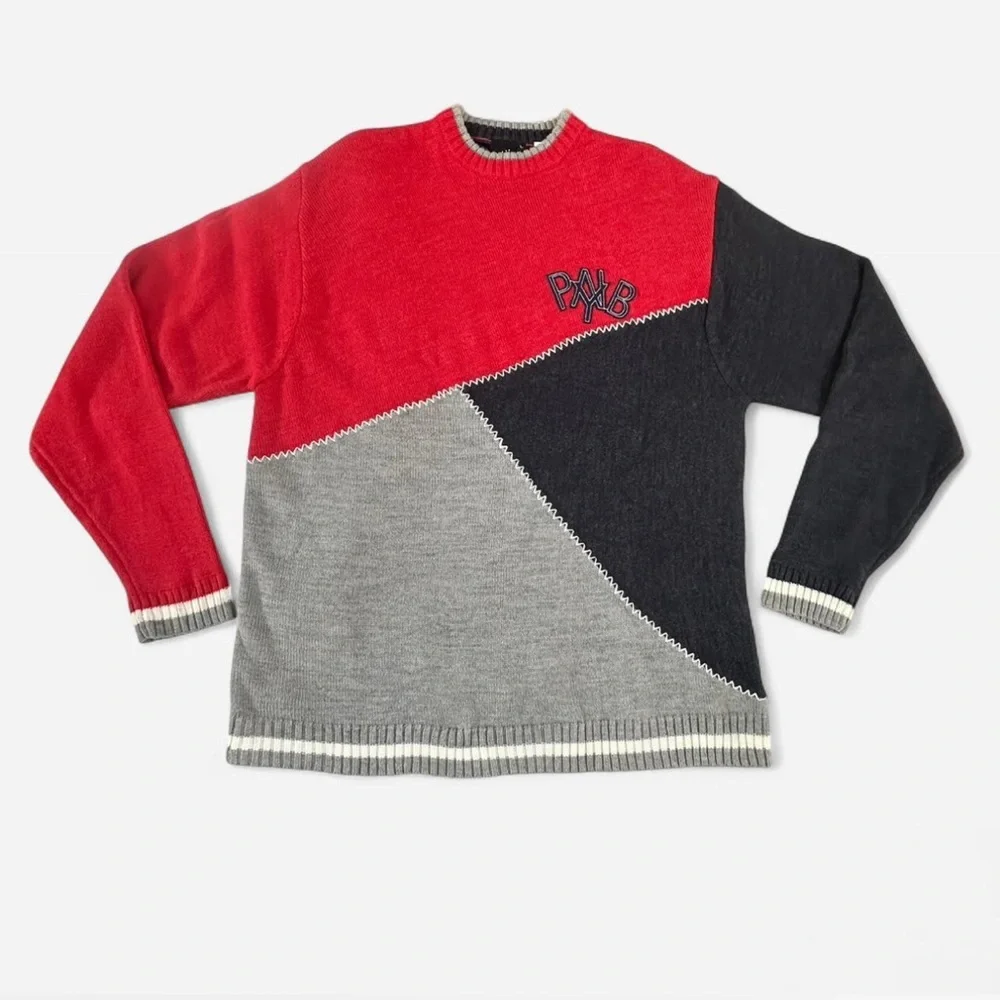 Red and grey PNB Nation sweater. PNB Nation & Suns New York Baseball - Picture 9 of 9